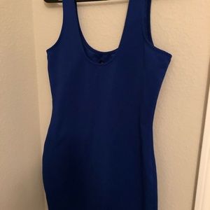 Blue dress